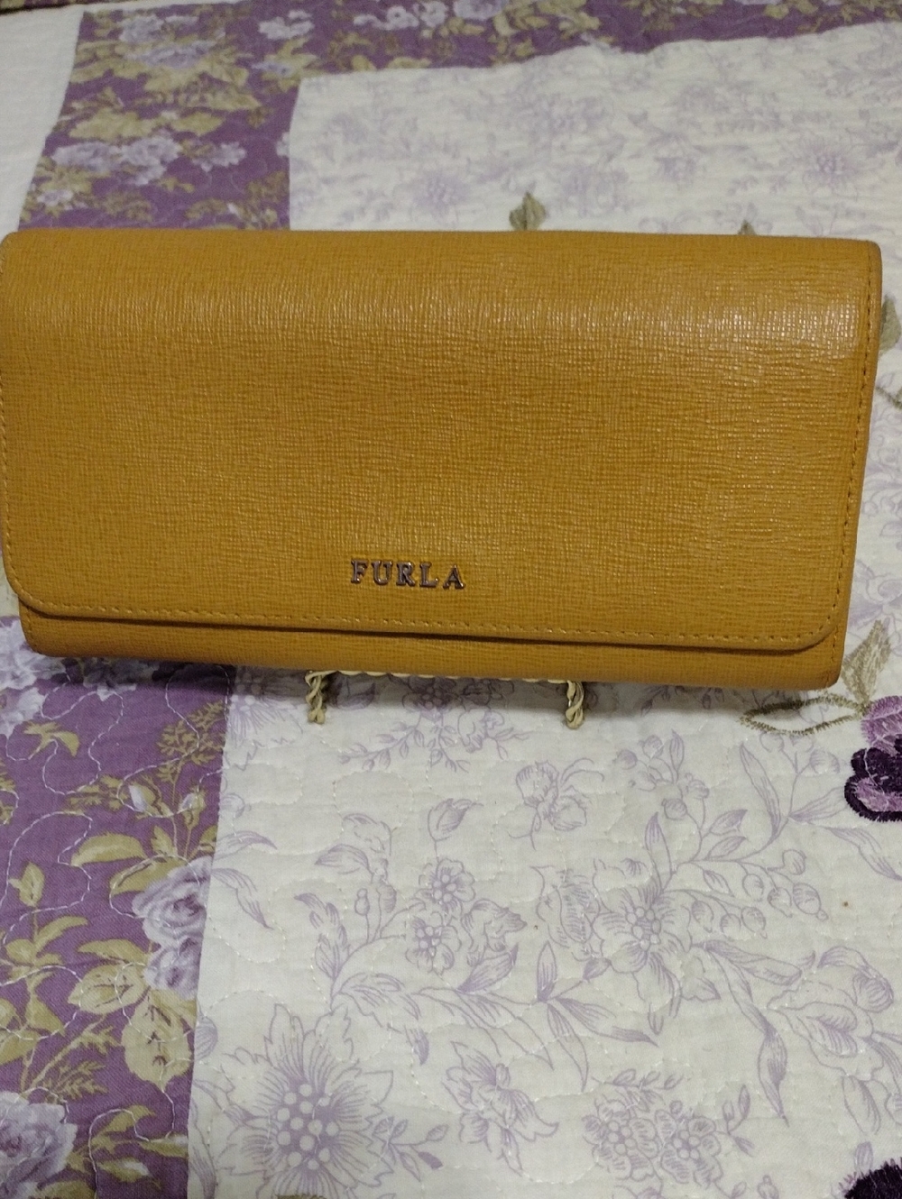 Furla Leather Wallet Clutch